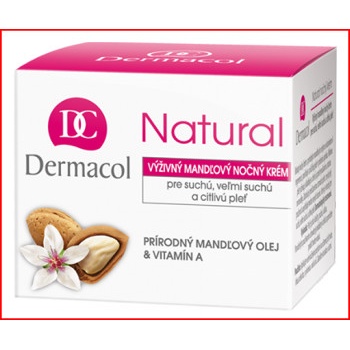 Dermacol Natural Mandlový nočný krém 50 ml