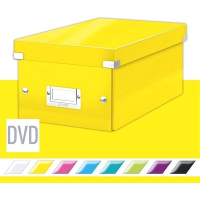 Leitz WOW Click & Store DVD 20,6 x 14,7 x 35,2 cm, žltá