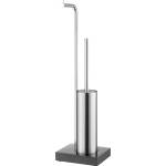 blomus Четка за тоалетна с държач за хартия Modo 67 см цвят стомана мат (65516)