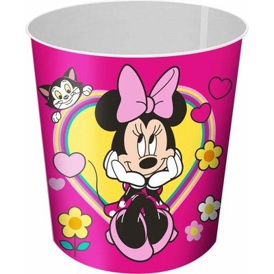 Kids Licensing - Plastový smetný kôš MINNIE MOUSE, WD21746
