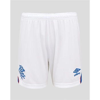 Image 1 of Umbro Къси панталони Umbro Rangers Home Shorts 2025 2026 Adults - White/Blue