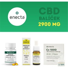 Enecta CBD Konopný balíček 2900 mg