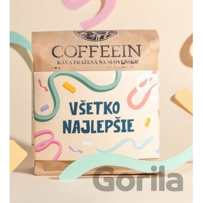 Coffeein Káva Všetko najlepšie pražená zrnková 200 g