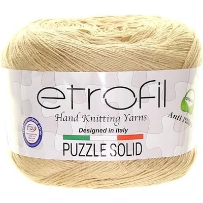 Etrofil Puzzle Solid tmavší béžová PS017