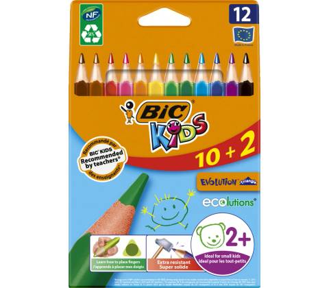 Bic Evolution Triangle 12 barev BIC 8871463
