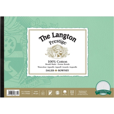 Daler-Rowney The Langton Prestige Watercolour Скицник 12 35, 6 x 25, 4 cm 300 g (431331410)
