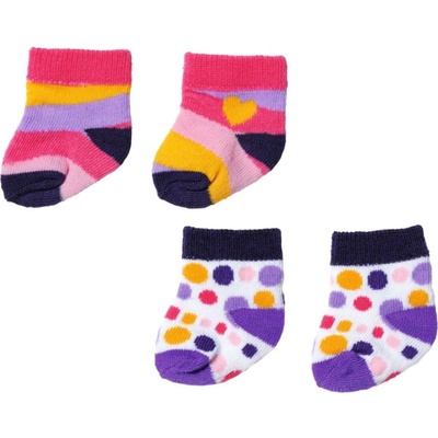 Zapf Creation BABY born Ponožky 2 páry barevné