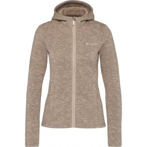 Vaude Дамско поларено яке Vaude Women's Aland Hooded Jacket Fleece jacket - Linen - размер 40 (EU) (105-7990-0214)