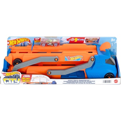 Детска играчка Hot Wheels City - Трансформиращ се транспортьор-рампа (HYT83)