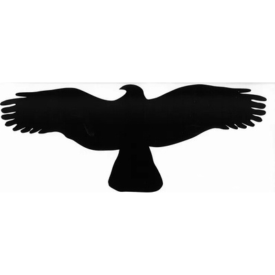 Magg Symbol dravec 1000x300mm - samolepka s výřezem do tvaru dravce 120264