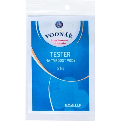 VODNÁR Tester tvrdosti vody (5ks)