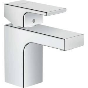Hansgrohe Vernis Shape - Смесител за умивалник със сифон, EcoSmart, хром 71566000 (71566000)