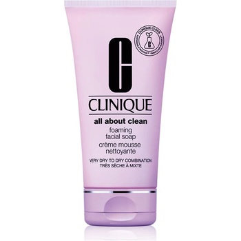 Clinique Foaming Sonic Facial Soap пенлив сапун-крем за суха и смесена кожа 150ml