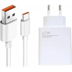  Оригинално зарядно с кабел Xiaomi 67W Charging Combo (BHR6035EU)