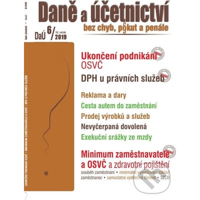 Dane účtovníctvo odvody bez chýb, pokút a penále 2/2020