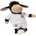 NICI Плюшена играчка NICI - Овца, Real Madrid, 25 cm (16744)