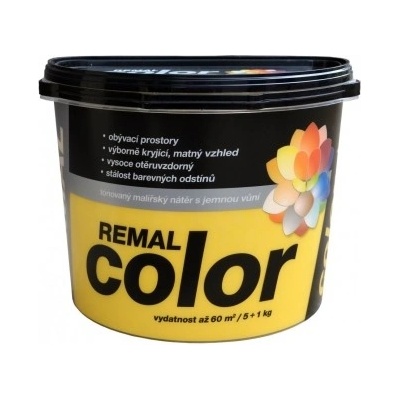 REMAL COLOR FARBA NA STENU BANÁN 6KG