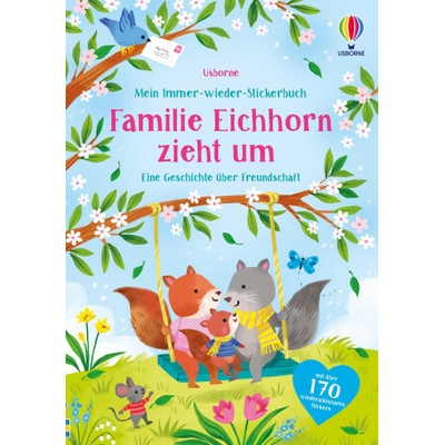 Mein-Immer-wieder-Stickerbuch: Familie Eichhorn zieht um