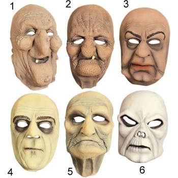 Latexová obličejová maska Halloween