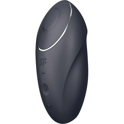 Satisfyer Tap & Climax 1 - 2 в 1 клиторен вибратор (черен)