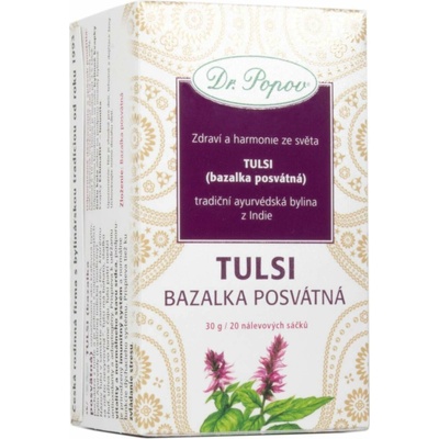 Tulsi Bazalka posvátná 20 x 1,5 g