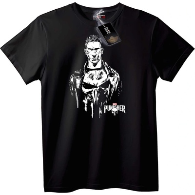 NOONEBRAND Тениска Punisher - Marvel Герой - 4XL, Black