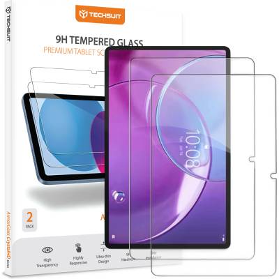 Techsuit Стъклен протектор за Lenovo Idea Tab Pro Gen 2 - ArmorGlass CrystalHD (2 броя) - Techsuit - Прозрачен