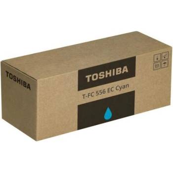 Toshiba TFC556EC 6AK00000350 лазурен (cyan) оригинален тонер (6AK00000350)