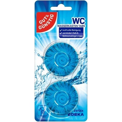 G&G Barvící tabletky do WC nádržky se svěží vůní 2 x 100 g