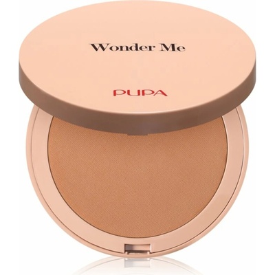 PUPA Milano Wonder Me Bronzer kompaktný bronzujúci púder pre dokonalú pleť 002 Medium Warm 7,5 g