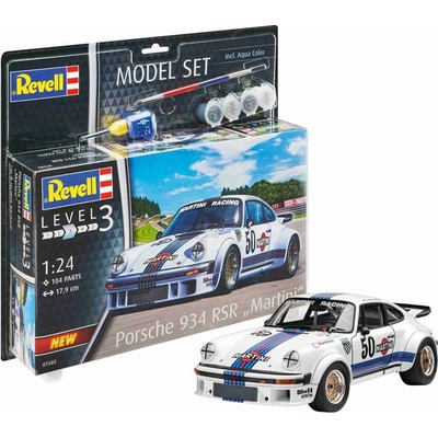 Revell Model Set Porsche 934 RSR Martini 67685 1:24
