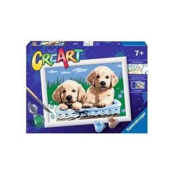 Cre Art for children: Puppies