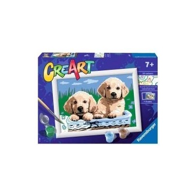 Cre Art for children: Puppies