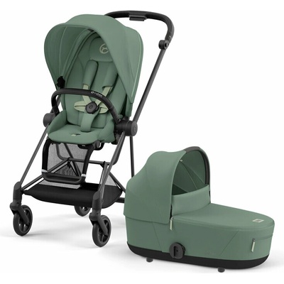CYBEX kombinovaný Mios 3.0 Matt Black Leaf Green Platinum 2023