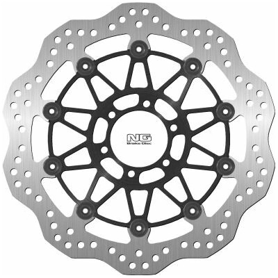NG přední brzdový kotouč KTM 950/990 SMR/SMT 05-14 (305X64X5,0mm) (6X8,5mm) WAVE plovoucí – Zboží Mobilmania