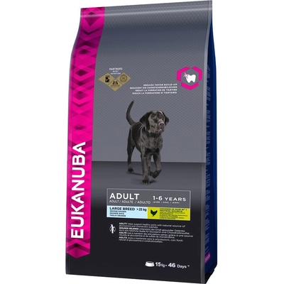 Eukanuba Adult Large Breed Chicken 2 x 15 kg