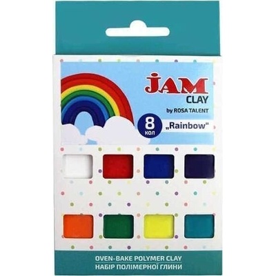 Rosa 5059006 Полимерна глина Rainbow 8 x 20 g (5059006)