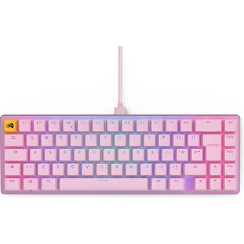 Glorious PC Gaming Race GMMK 2 Pink Compact Fox Switches (GL-KEY-GATA-2669/GLO-GMMK2-65-FOX-ISO-P-UK)