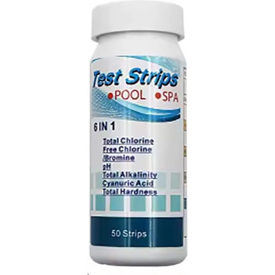 Intex 6 в 1 Пул Тест Ленти за Анализ и Контрол на Качеството на Водата (sprits)