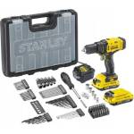 STANLEY SFMCD700D2A-QW Бормашина-винтоверт