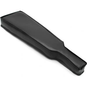 Kiotos Thick Leather Cushion Paddle Black