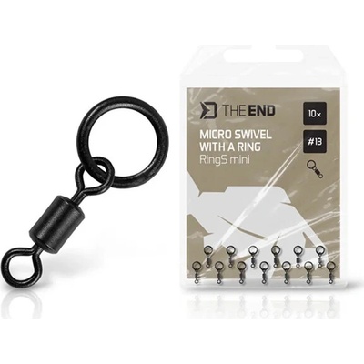 DELPHIN Mikro obratlík s kroužkem TheEND RingS mini 10 ks – Hledejceny.cz