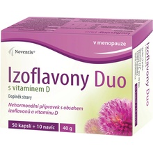 Noventis Izoflavony Duo s vitamínem D 60 kapslí