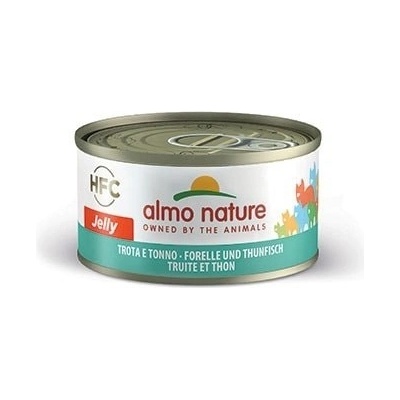Almo Nature HFC Pstruh a tuňák Jelly 70 g