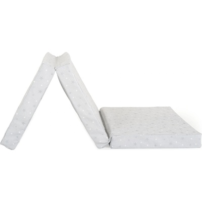 Hugzzz Бебешки сгъваем матрак Hugzzz - Mirage, 120 х 60 х 6, сив (110901)