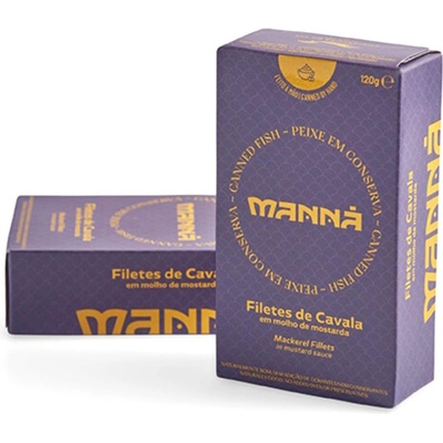 Manná Gourmet Filety makrely v horčicovej omáčke 120 g