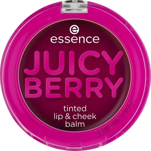 Essence Оцветен балсам за устни и скули Juicy Berry, 3 g - ozone