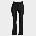 I Saw It First Панталони I Saw It First Coated Denim Side Split Flare Trousers - Black