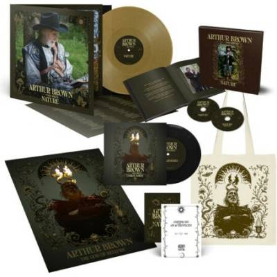 Brown Arthur - Nature Box Gold Marbled Vinyl ++7" [LP] 2 CD LP