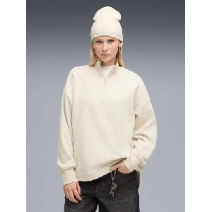 PUMA Блуза HER Oversized Half-Zip Winterized Crew